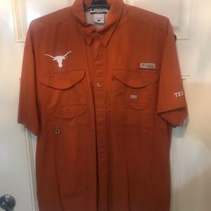 Texas Longhorns Columbia PFG shirt L